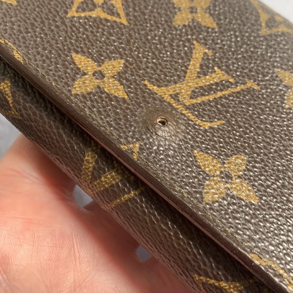 Louis Vuitton Monogram Canvas Brown & Gold Wallet - Picture 2 of 16